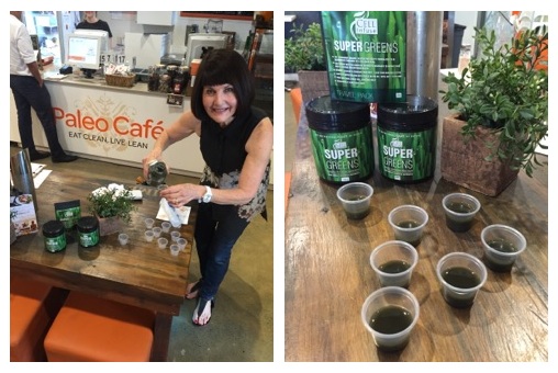 CELL Infuse Super Greens tastings
