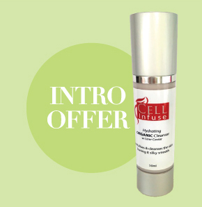 introducing the new CELL Infuse Organic Cleanser