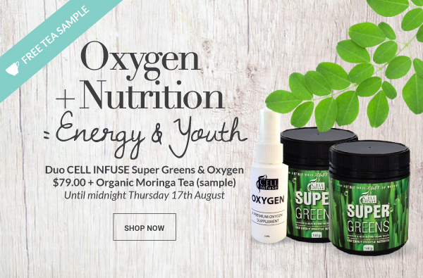 Oxygen and nutrition for greater energy