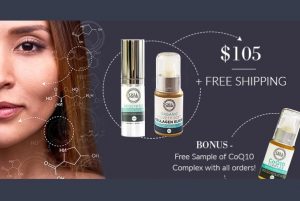 Collagen Elixir and Regenisis Vitamin C anti-aging products